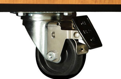 Wheel Caster with Brake 2